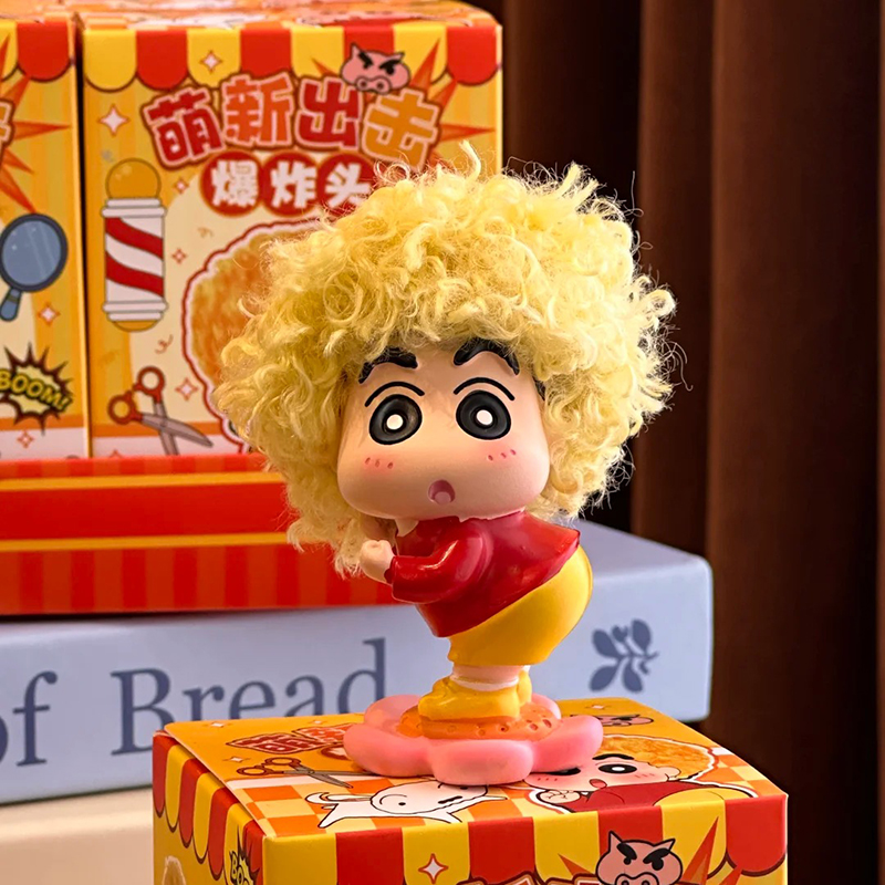 Anime Merchandise Men - Newbie Attack Afro Crayon Shin-Chan Blind