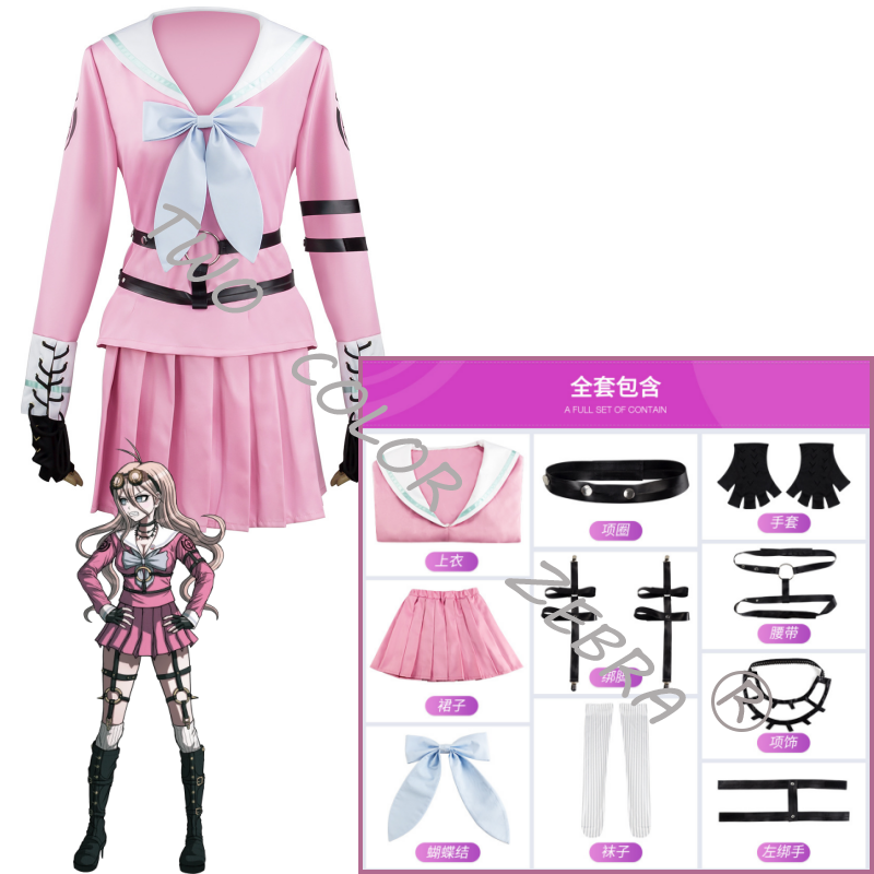 Anime Danganronpa V3 Miu Iruma - Cosplay Wig Colored ulasan dan harga