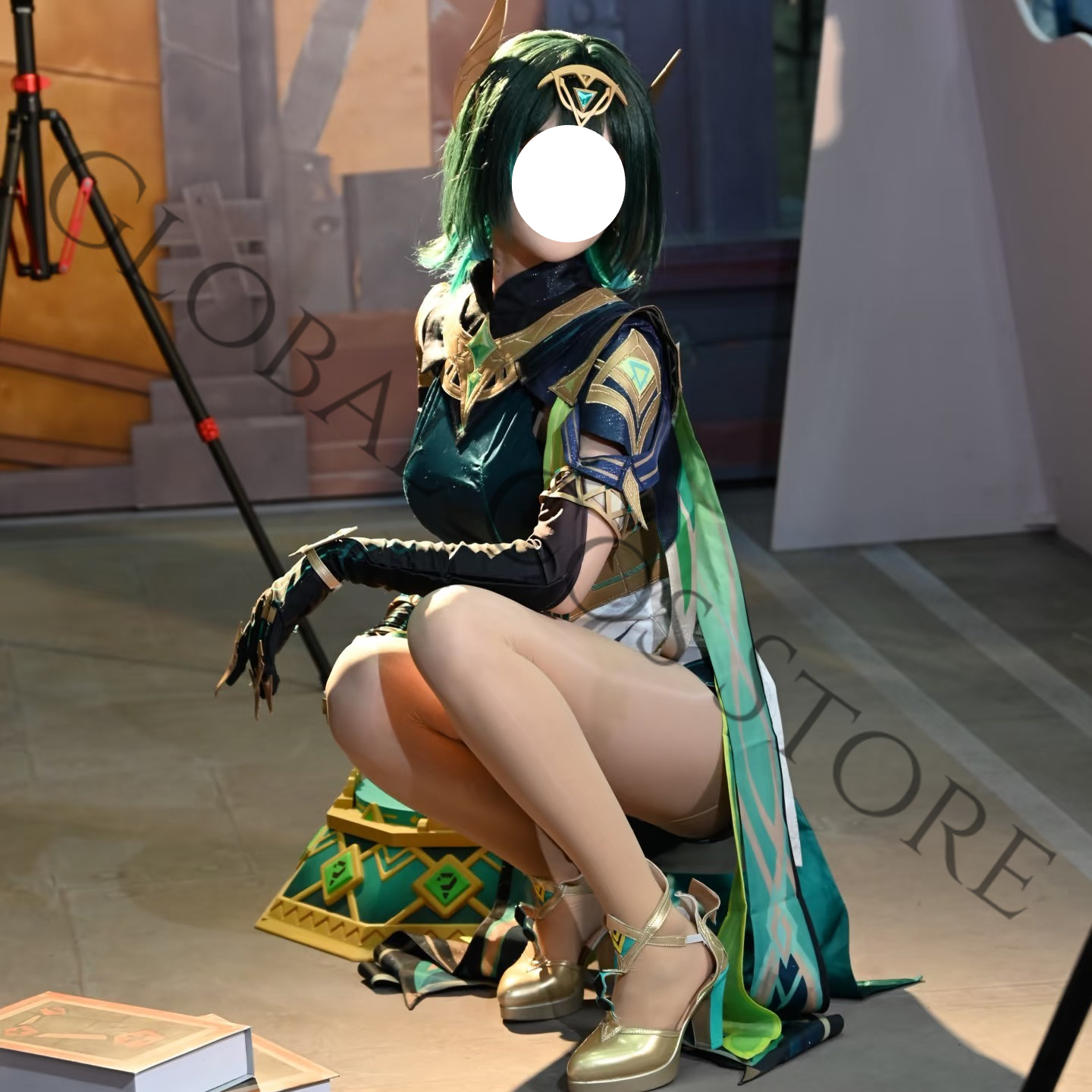 Nefer Cosplay Costume Full Set - Cosplay Wig Colored ulasan dan harga