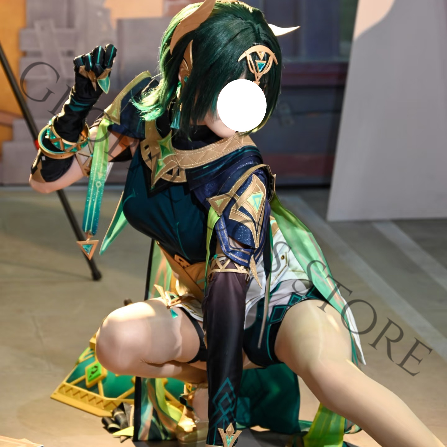 Nefer Cosplay Costume Full Set - Cosplay Wig Colored ulasan dan harga