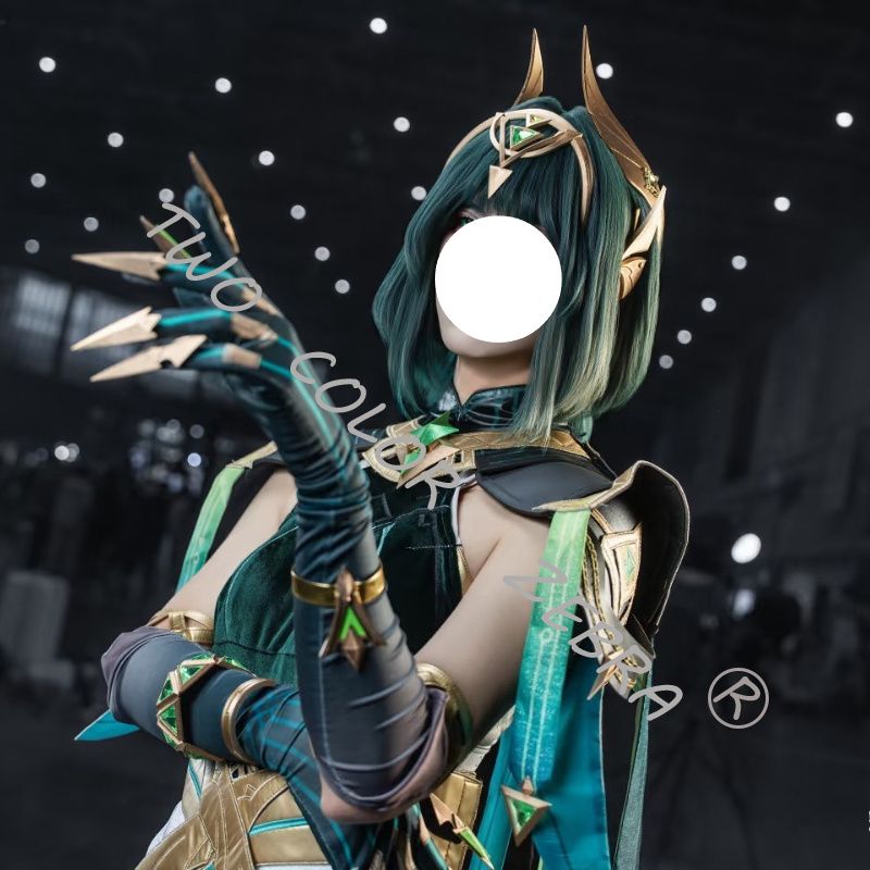 Game Genshin Impact Nefer Gree - Cosplay Wig Colored ulasan dan harga