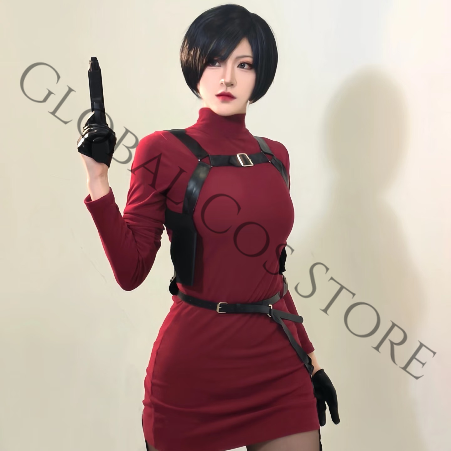 Movie Resident Evil 4 Remake C - Cosplay Wig Colored ulasan dan harga