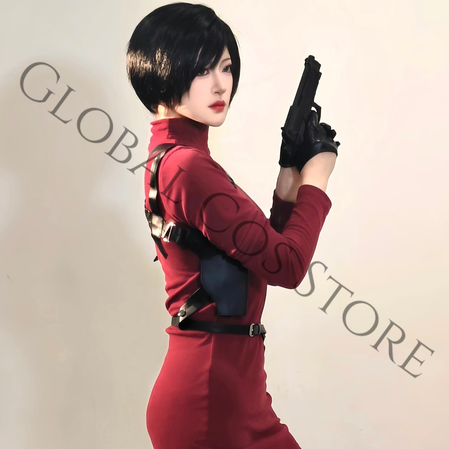 Movie Resident Evil 4 Remake C - Cosplay Wig Colored ulasan dan harga