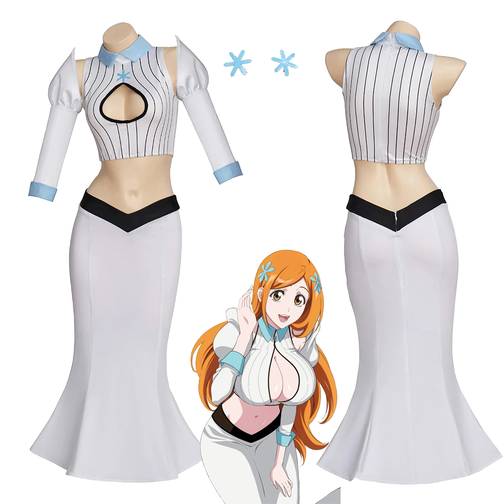 Anime Orihime Inoue Cosplay Co - Anime Merchandise For Women ulasan dan harga