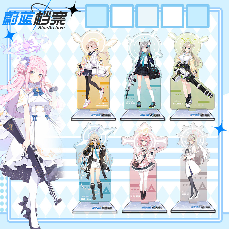 Blue Archive 16cm Acrylic Stan - Anime Merchandise Figures ulasan dan harga