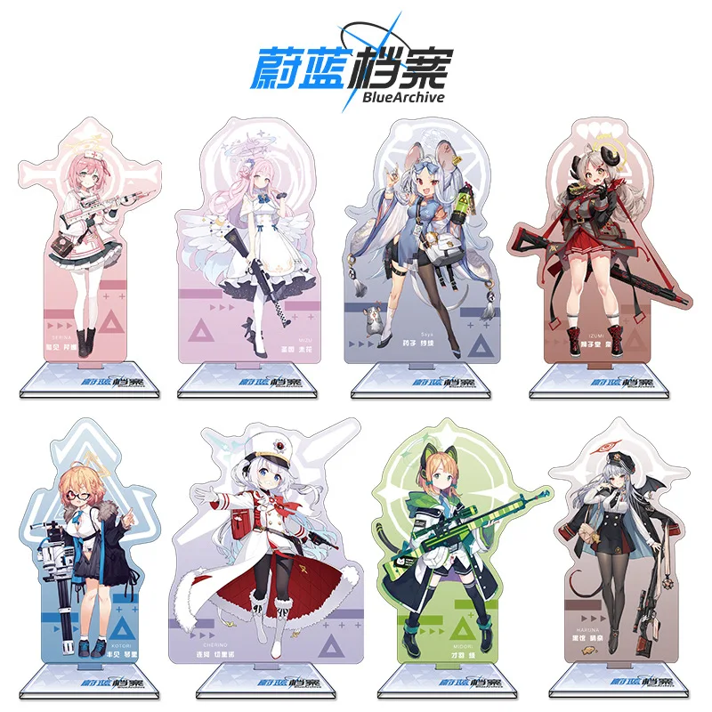 Blue Archive 16cm Acrylic Stan - Anime Merchandise Figures ulasan dan harga