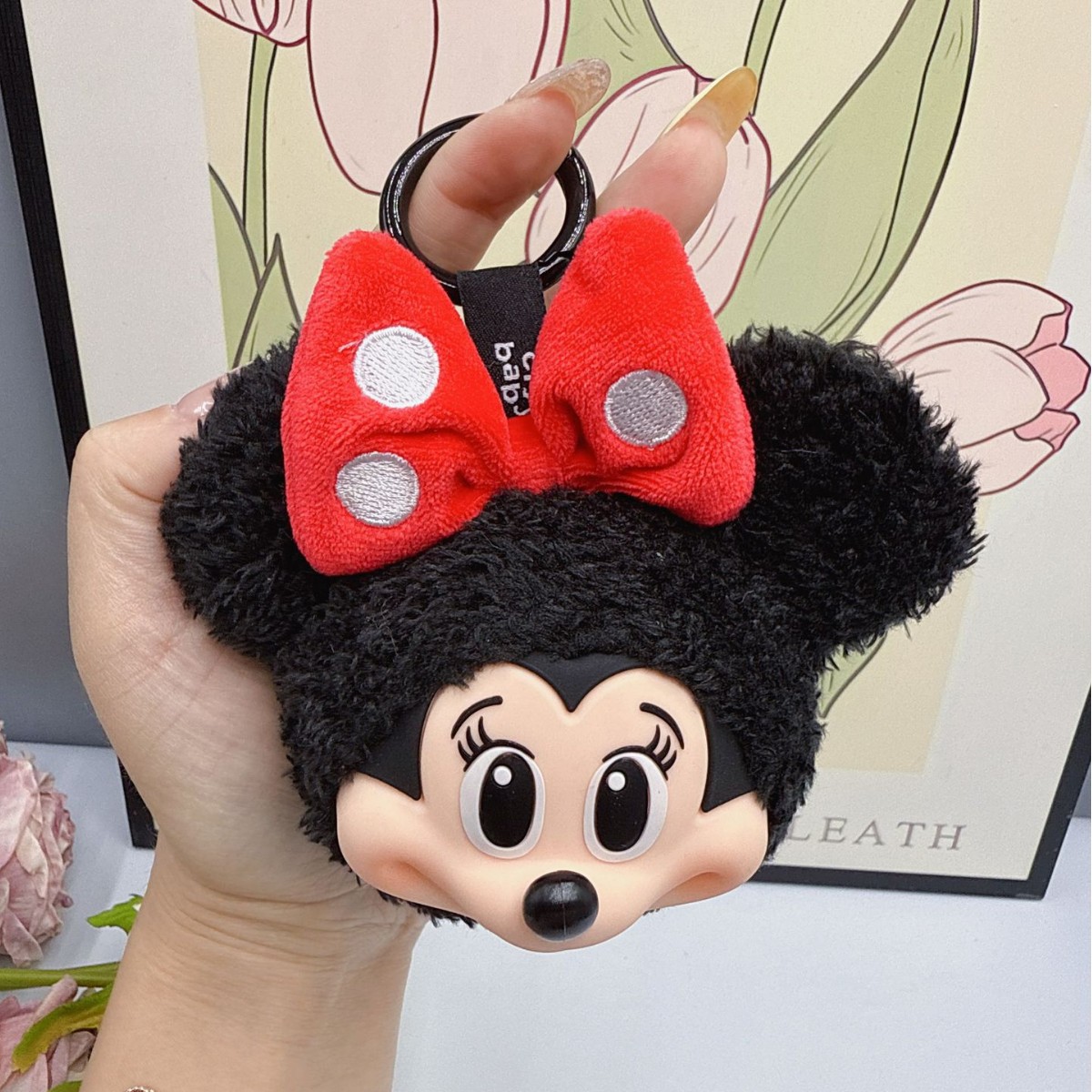 Mickey Minnie Plush Doll Keych - Anime Merchandise Figure ulasan dan harga