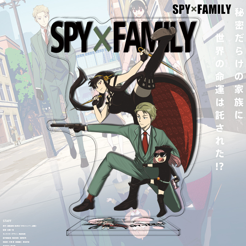 New Anime SPY FAMILY Acrylic S - Anime Merchandise Figures ulasan dan harga