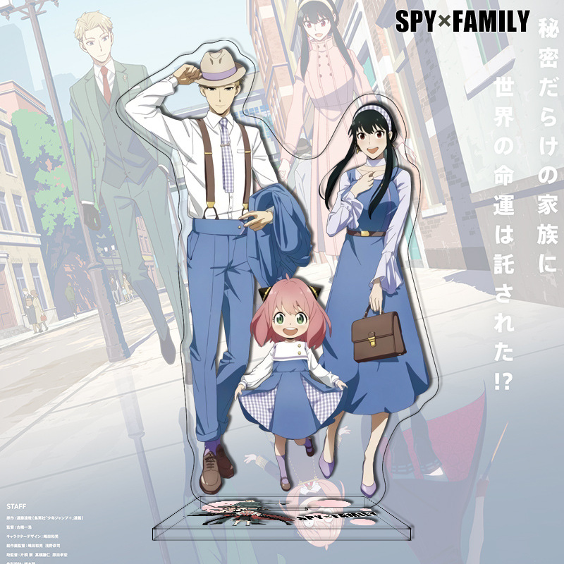 New Anime SPY FAMILY Acrylic S - Anime Merchandise Figures ulasan dan harga