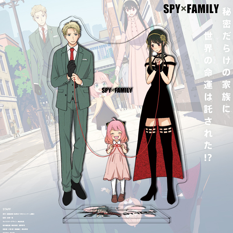 New Anime SPY FAMILY Acrylic S - Anime Merchandise Figures ulasan dan harga