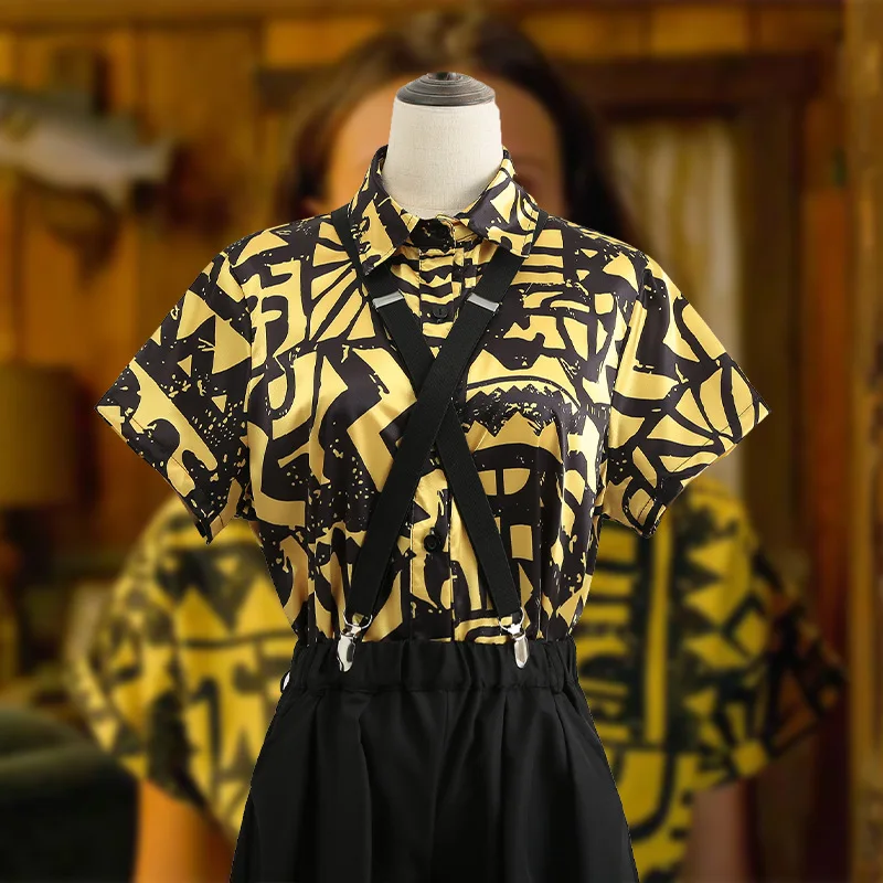 Eleven Yellow Shirt Belts Cosp - Anime Merchandise For Women ulasan dan harga