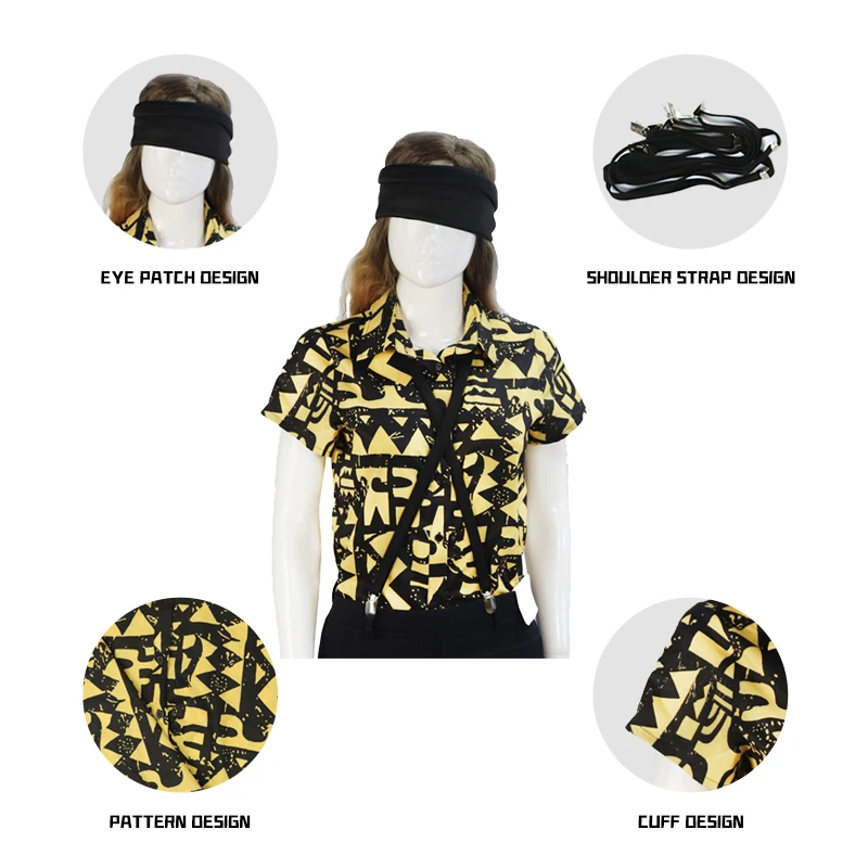 Eleven Yellow Shirt Belts Cosp - Anime Merchandise For Women ulasan dan harga