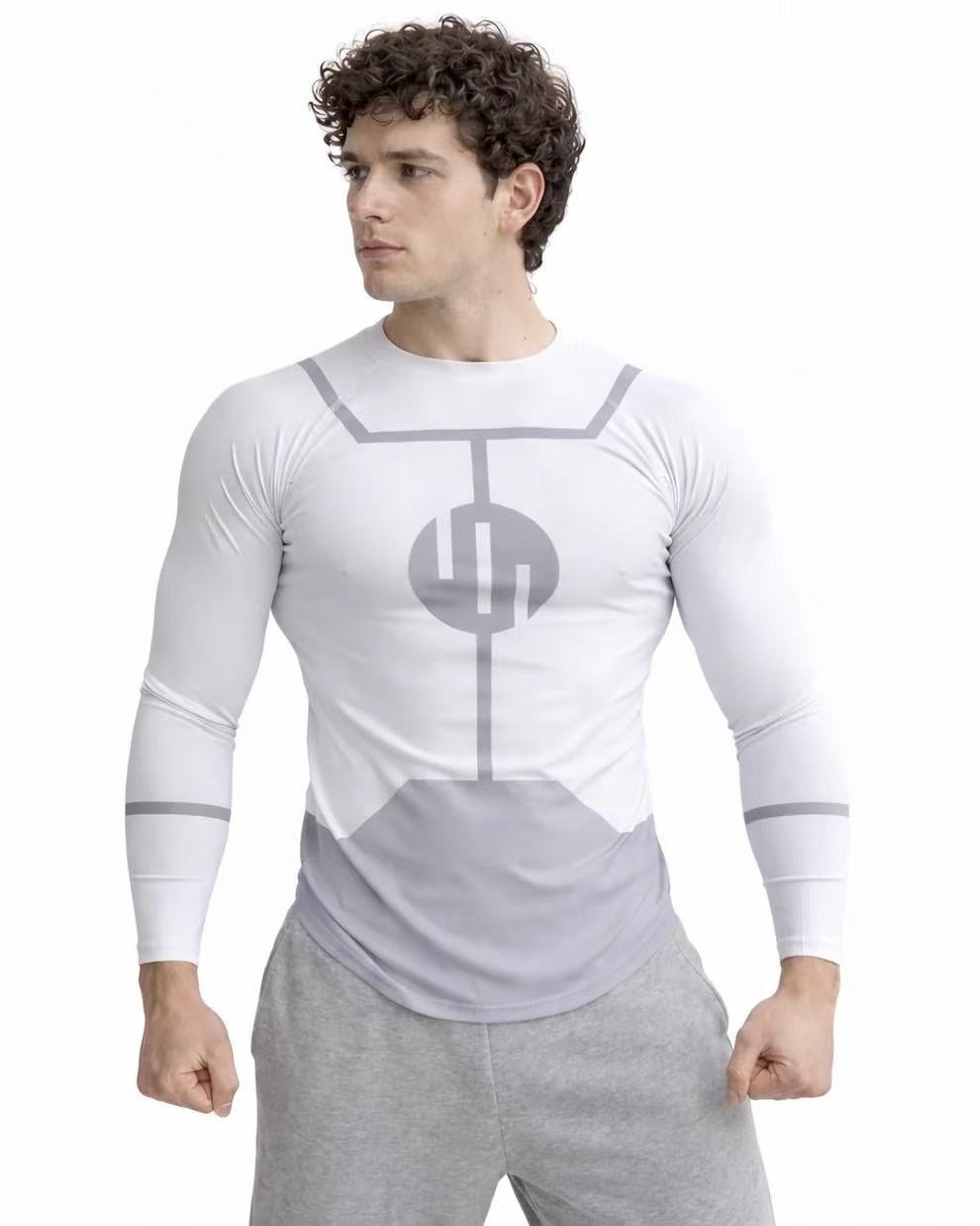 Invincible Cosplay Rash Guard  - Anime Merchandise Men ulasan dan harga