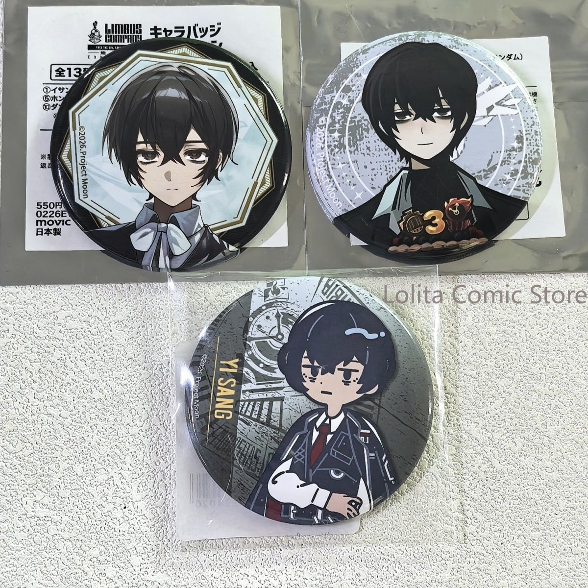 Official Japanese Goods Limbus - Anime Merchandise Companies ulasan dan harga