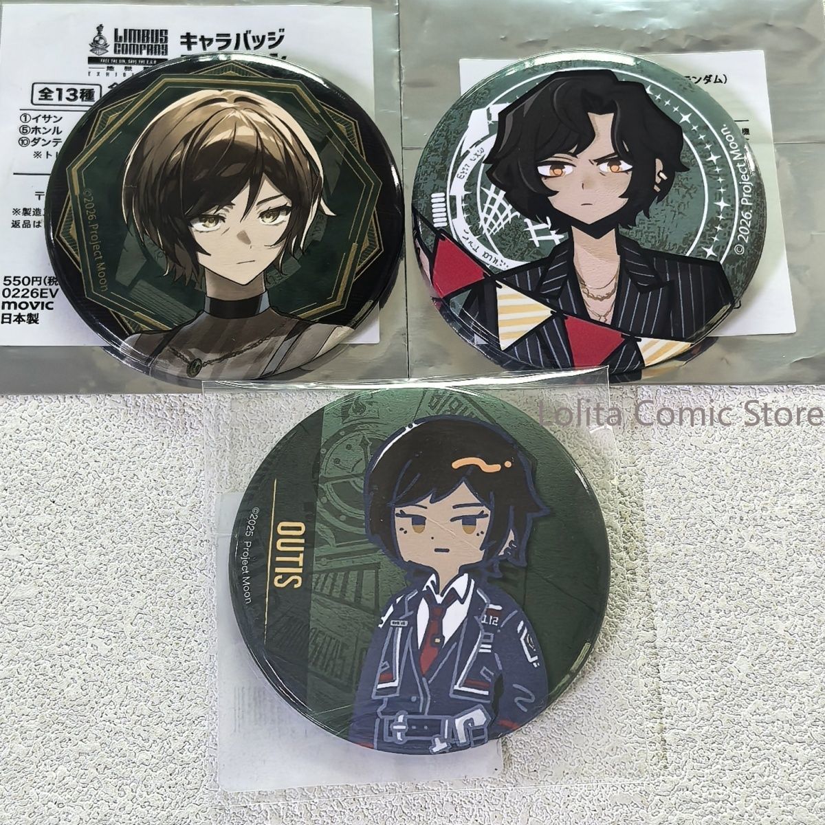 Official Japanese Goods Limbus - Anime Merchandise Companies ulasan dan harga