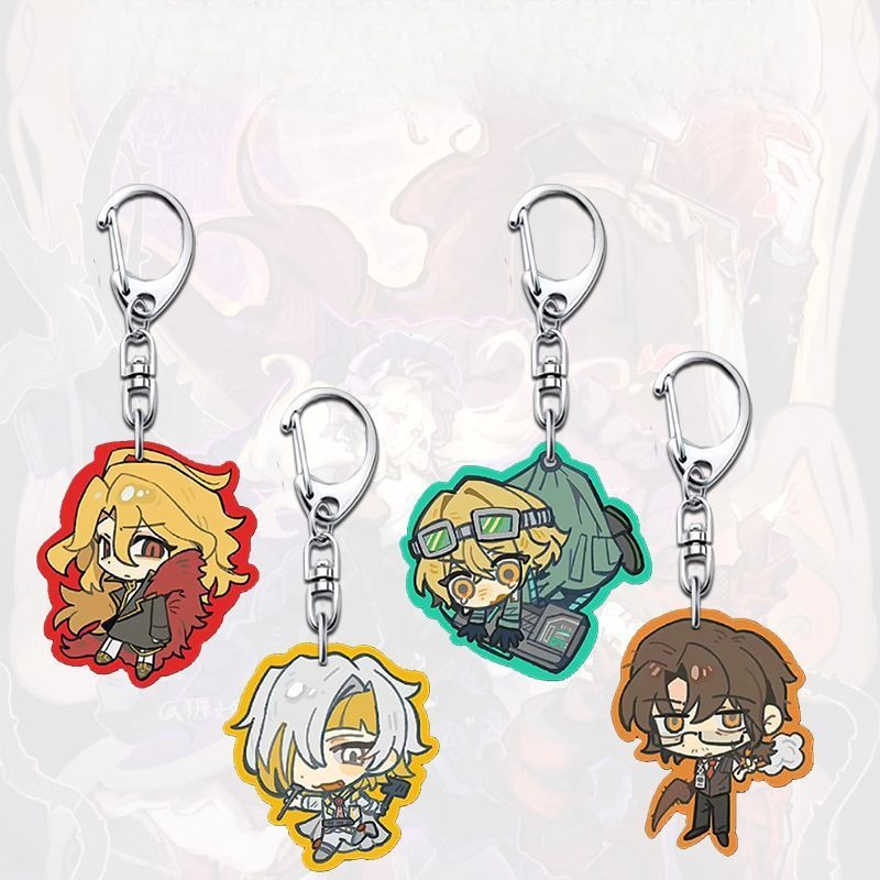4PCS Hot Limbus Company Series - Anime Merchandise Companies ulasan dan harga