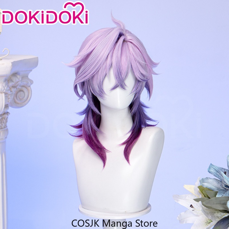 Game Genshin Impact Cosplay Wi - Cosplay Wig Colored ulasan dan harga