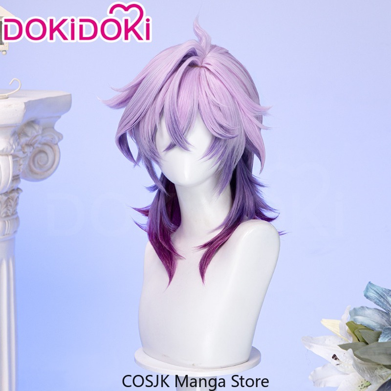 Game Genshin Impact Cosplay Wi - Cosplay Wig Colored ulasan dan harga